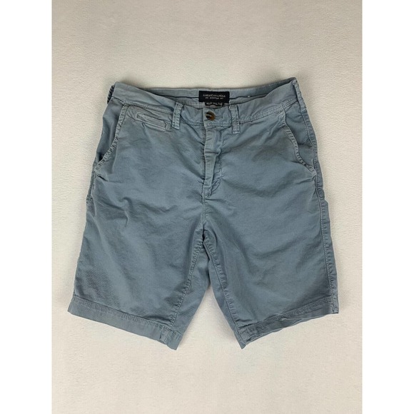 American Eagle Outfitters Other - American Eagle Men’s Light Blue Slim Shorts Size 28 Broken In Next Level Flex